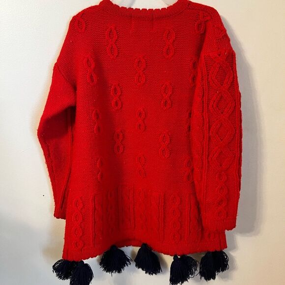 Vintage 1990s Hartstrings Tassel Sweater and‎ Turtleneck Set - Picture 5 of 12